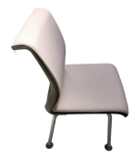 Chaise 4 pieds Think Steelcase d'occasion - sans accoudoirs - tissu - pour espaces de collectivités_1