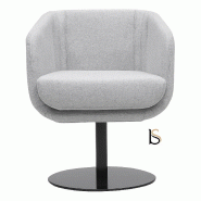 Fauteuil SHELLY - Softline - Feld Gris 620_1