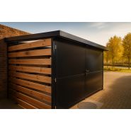 Abri vélo sécurisé en Bois - Modèle BOSCO