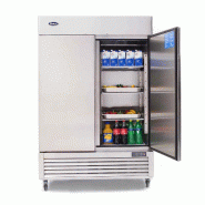 Armoire de stockage réfrigérée GN2/1 Inox positive 2portes 1300L ATOSA_1