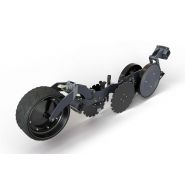 Semoir agricole Easydrill avec pression modulable jusqu'à 250 kg par disque