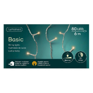 Guirlande leds blanc classique 80 leds cable transparent 6 m_1