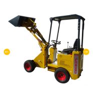 KM 80 - Mini-chargeuse diesel compacte Knikmops pour espaces restreints et gros travaux_1