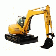 Pelleteuse 7,0 t sur chenilles caoutchouc cabine - pel70c_1