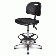 Siège technique polyuréthane asynchrone avec repose-pieds So Campania - Paire d'accoudoirs réglables sur 3 axes, Sans_1