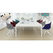 Table de réunion modulaire YOGI - pour salles de réunion, conférence et bureaux - design fonctionnel et modulable_1