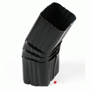 Coude frontal pour évacuation d'eau pluviale - Petit modèle 60x80 / Grand modèle 80x100 - Angles 30°, 75° et 90° - Boîte de 30_1