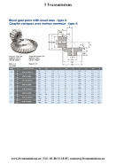 Engrenage couple conique - rapport 2 - en laiton ou acier normalisé - qualité DIN 3972_1