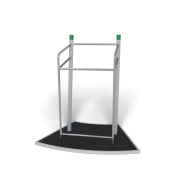 Équipement de fitness extérieur - Barre de tractions - 8065146 - Sportpoint - Hags - Montage sur dalle béton_1