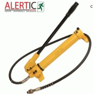 Pompe hydraulique manuelle - simple effet - 700 Bars - 2 vitesses - acier - prêt à l'emploi_1