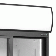 Refroidisseur de présentation - Vitrine réfrigérée FSC à 2 ou 3 portes - Extérieur blanc ou noir avec cadre aluminium_1