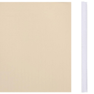 Vidaxl écran d'intimité de jardin pvc 35x0,19 m crème 147855_1