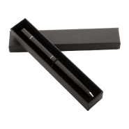 Stylo sans encre - Stylo à bille 2 en 1 en métal - Avec boîte cadeau noire_1