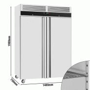Armoire réfrigérée positive inox 2 portes - 864 L | GGM_1