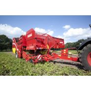 Équipement de récolte avec trémie de 7,5 tonnes pour rendement élevé