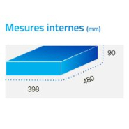 Casiers intelligents de conciliation pour documents et petits objets - Kuik - réf Porte H10_2