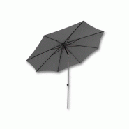 Parasol droit bali ø300 cm – MTF – toile anthracite avec manivelle – 2naz0171_1