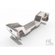 Protecteurs télescopiques horizontaux - AL Industrie - acier ou inox, adaptable aux machines outils_1