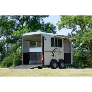 Remorque pour transport d'animaux - 3 places diagonales - cheval liberté maxi 3_1