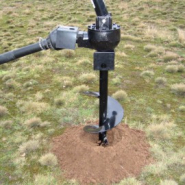 Tarière TBG-100 articulée sur prise de force Jansen_1