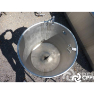 Bac de lancement 450 L - fermé - 1640 mm HT, 840 mm Diam, 64 kg_1