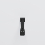Bras droit 15x15mm - 250 mm - 25x15 mm - noir_1