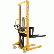 Gerbeur manuel SDJA1000 - capacité 1000 kg - levage jusqu'à 1600 mm - fourche réglable_1