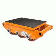 Patin rouleur TOR CRO-6 : 8T - Capacité 8 tonnes, 6 rouleaux, plateforme 410x210x95 mm_1