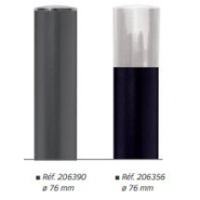 Potelet fixe avec pommeaux PROVINCE - Hauteur 1180 mm - Tube acier ø 76 ou 114 mm - Collection Province_1