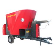 YK 80 - mélangeuse agricole Romsan - volume 8 m³ - 65 HP - 1 spirale_1