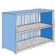 139392w - Conteneur de stockage pour produits dangereux, 2PK 414, portes battantes, avec bac de rétention intégré_1