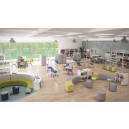 Canapé modulable - Block XL avec absorption acoustique et mousse haute densité_1