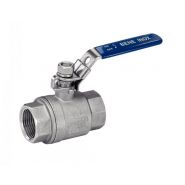 Vanne 2 pièces femelle/femelle gaz ou NPT - inox 316 - DN8 à DN80 - température -20°C à +150°C_1