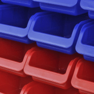 Vidaxl étagère à outils de garage murale 2 pcs bleu et rouge 141401_1