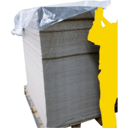 Coiffe palette plastique - Protection contre l'humidité, la poussière et le vol - Référence 460300_1