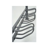 Support vélo 3 places - simple face - CONVIVIALE - Rangement en épi - Acier peint sur galva_1