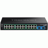 TRENDnet TI-RP262 Switch PoE+ Gigabit industriel, 26 ports montable sur rack_1