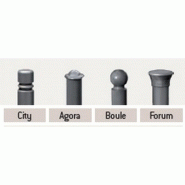 Abri vélo semi-ouvert déco forum / structure en aluminium / pour 6 vélos_1