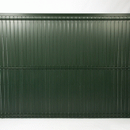 Accessoire d'occultation en PVC adaptable pour grillage rigide