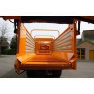 Machine agricole autochargeuse de 3 à 20 m3 avec fond mouvant hydraulique