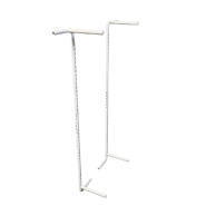 Montant perforé RUN avec fixation murale - L31,4xP23,2xH170cm - par 2 - blanc_1