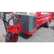 Pailleuse maniable avec rouleaux démêleurs à dents fixes ou rétractables