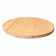 Plateau de table bambou Capri Ø60 -_1