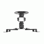 VALUE Support pour projecteur, fixation sous plafond, jusqu'à 13,5 kg, noir_1