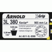 Courroie trapézoïdale X-Grip V - Type 3L380_1