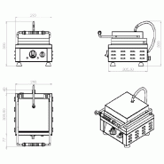 Appareil à gaufre l300 7491.0050 COMBISTEEL_1