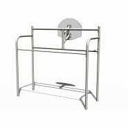 Cage de but multisport - Gamme mobilier BMS01 - Hauteur 2976mm, Largeur 2944mm, Longueur 1127mm_1