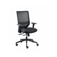 Fauteuil ergonomique TO-SYNC Dauphin - dossier résille haut, soutien lombaire réglable, mécanisme synchrone_1