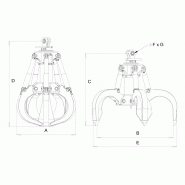 Le grappin à vérin verticaux le plus robuste serie pv idrobenne_1