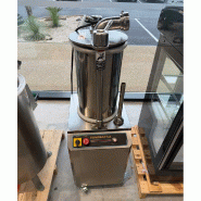 Poussoir à saucisses hydraulique sur socle 25 litres | Déstockage Neuf_1